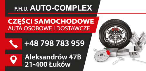 F.H.U. AUTO-COMPLEX Łuków Części Samochodowe / Auta Osobowe / Auta Dostawcze