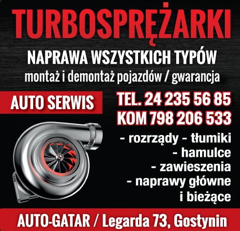 AUTO GATAR TURBOSPRĘŻARKI AUTO SERWIS Gostynin