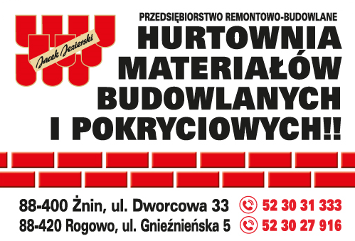 Przedsiębiorstwo Remontowo-Budowlane Jacek Jezierski Żnin Hurtownia Materiałów Budowlanych