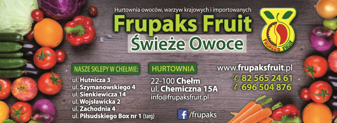 FRUPAKS FRUIT Chełm Hurtownia Owoców, Warzyw Krajowych i Importowanych