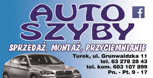 P.P.H.U. SOLAR Auto Szyby Turek Sprzedaż / Montaż / Przyciemnianie