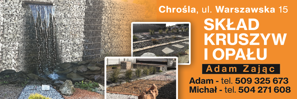 SKŁAD KRUSZYW I OPAŁU Adam Zając Chrośla