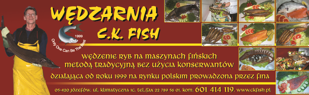 WĘDZARNIA C.K. FISH Józefów Wędzenie Ryb na Maszynach Fińskich Metodą Tradycyjną