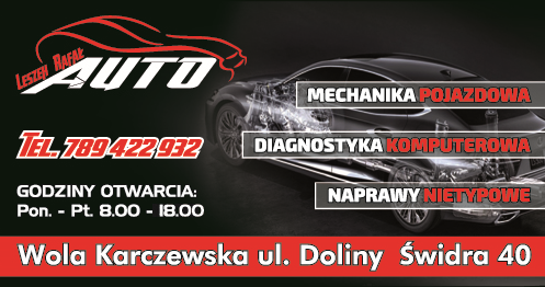 LESZEK RAFAŁ AUTO Wola Karczewska Mechanika Pojazdowa / Diagnostyka Komputerowa / Naprawy Nietypowe