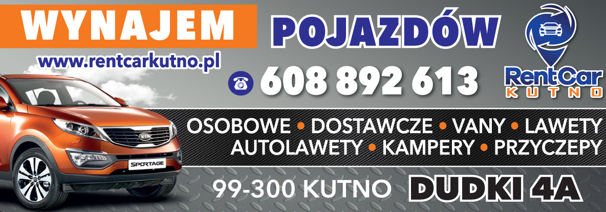 RENT CAR KUTNO WYNAJEM POJAZDÓW