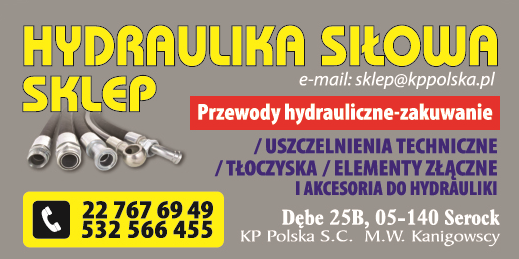 KP Polska S.C. M.W. Kanigowscy Serock Hydraulika Siłowa Sklep / Przewody Hydrauliczne- Zakuwanie