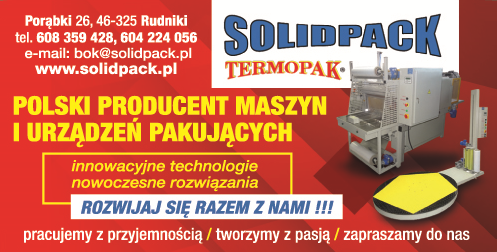 SOLIDPACK Rudniki Polski Producent Maszyn i Urządzeń Pakujących