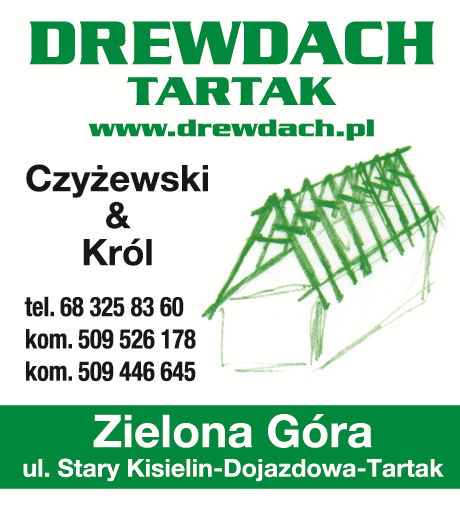 DREWDACH s.c. Czyżewski & Król Zielona Góra Tartak