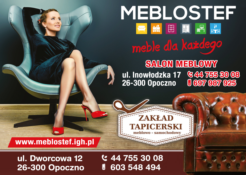 Z.P.U.H. "MEBLOSTEF" Opoczno Meble Dla Każdego / Zakład Tapicerski Meblowo-Samochodowy