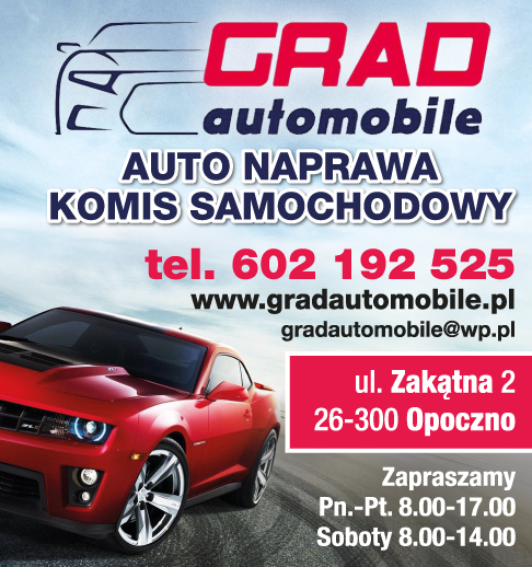 GRAD AUTOMOBILE Opoczno Auto Naprawa / Komis Samochodowy