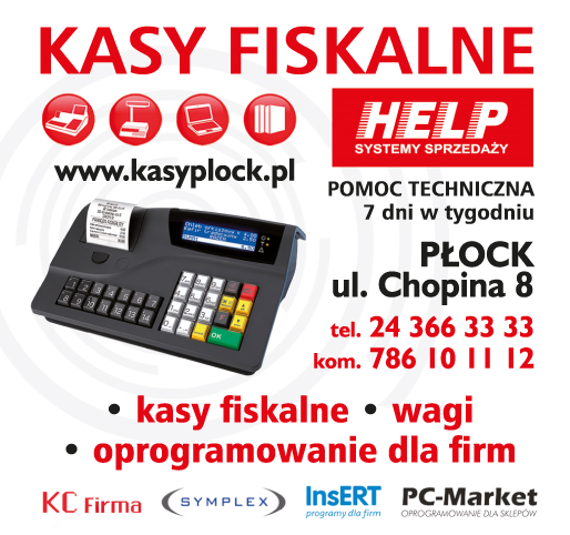 HELP s.c. Płock Kasy Fiskalne / Wagi / Oprogramowanie Dla Firm / Pomoc Techniczna