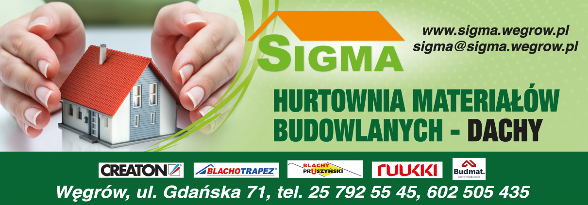 Centrum Budowlane SIGMA Węgrów Hurtownia Materiałów Budowlanych- Dachy