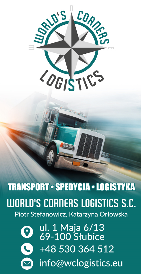 WORLD'S CORNERS LOGISTICS S.C. Słubice- TRANSPORT - SPEDYCJA - LOGISTYKA