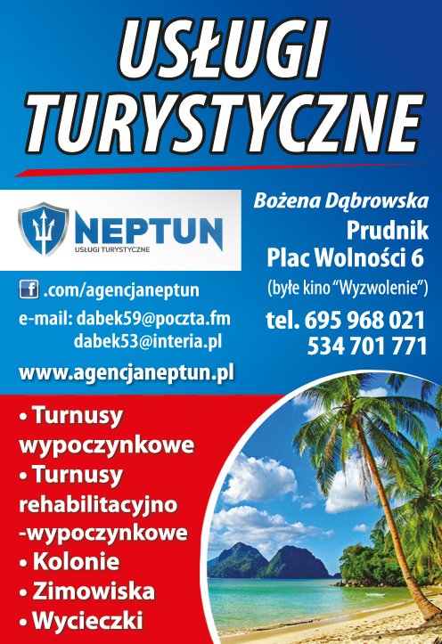 Agencja "NEPTUN" Bożena Dąbrowska Prudnik Usługi Turystyczne