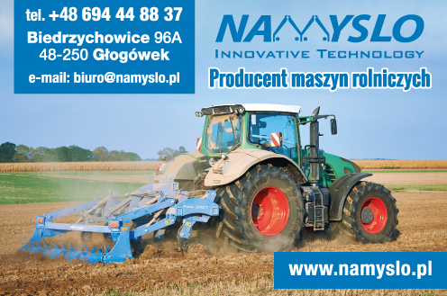 NAMYSŁO Innovative Technology Głogówek Producent Maszyn Rolniczych