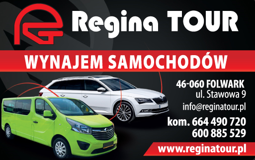  REGINA TOUR WYNAJEM SAMOCHODÓW Folwark