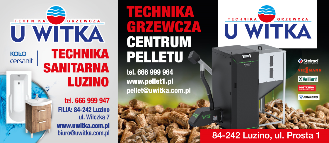 P.H. "U WITKA" Luzino Technika Grzewcza / Technika Sanitarna / Centrum Pelletu