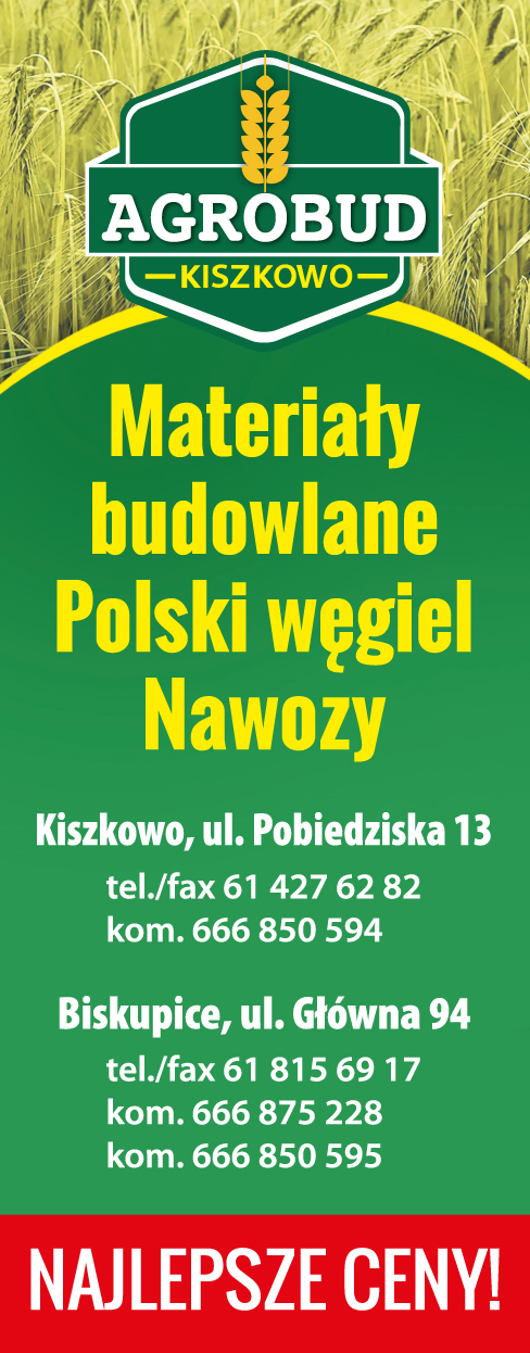 AGROBUD Kiszkowo Materiały Budowlane / Polski Węgiel / Nawozy