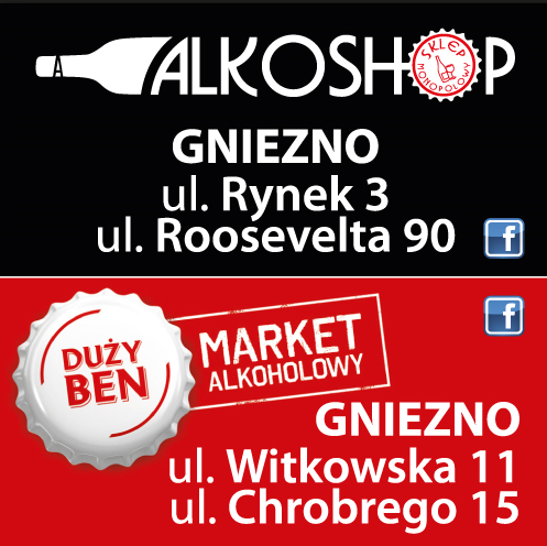 ALKOSHOP Sklep Monopolowy / DUŻY BEN Market Alkoholowy Gniezno