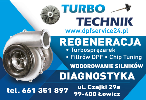 TURBO-TECHNIK Łowicz Regeneracja Turbosprężarek / Filtrów DPF / Chip Tuning