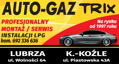 TRIX – Autogaz MONTAŻ/ SERWIS INSTALACJI LPG Lubrza