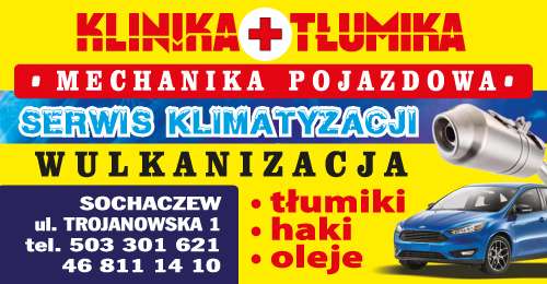 OLAND-BIS Klinika Tłumika Sochaczew Mechanika Pojazdowa / Serwis Klimatyzacji / Wulkanizacja