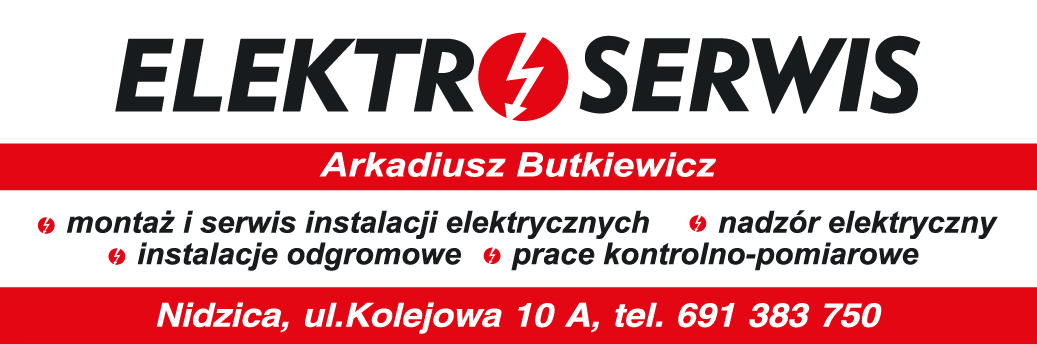 F.H.U. ELEKTRO SERWIS Arkadiusz Butkiewicz Nidzica Instalacje Elektryczne/ Prace Kontrolno-Pomiarowe
