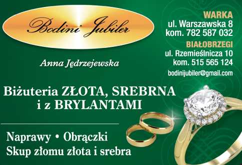 BODINI JUBILER Anna Jędrzejewska Białobrzegi 
