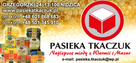 PASIEKA TKACZUK Nidzica Najlepsze Miody z Warmii i Mazur