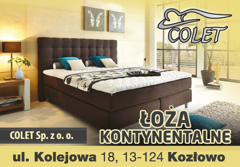 COLET Sp. z o.o. Kozłowo Łoża Kontynentalne