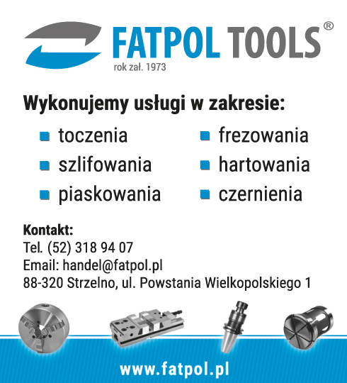 FATPOL TOOLS ® Strzelno Usługi w Zakresie Toczenia / Szlifowania / Piaskowania / Frezowania