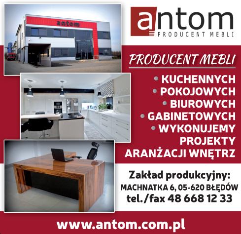 ANTOM Dariusz Zapadka Producent Mebli Biurowych i Domowych Raszyn 
