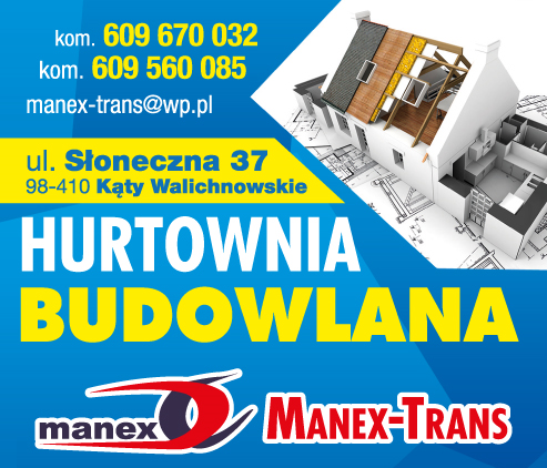 MANEX-TRANS Kąty Walichnowskie Hurtownia Budowlana