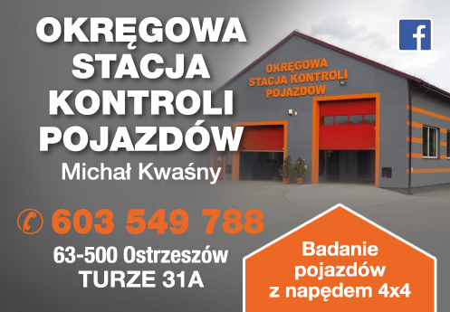Okręgowa Stacja Kontroli Pojazdów Turze Michał Kwaśny Badanie Pojazdów z Napędem 4x4