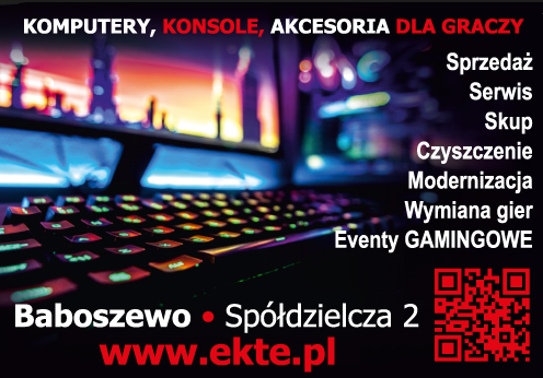EKTE.PL Ekologiczne Technologie Baboszewo Komputery / Konsole / Akcesoria dla Graczy