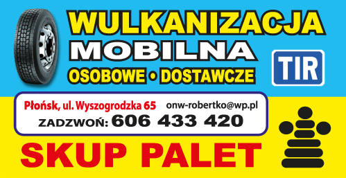 Wulkanizacja Mobilna Płońsk Osobowe / Dostawcze / TIR