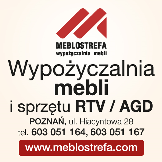 MEBLOSTREFA Poznań Wypożyczalnia Mebli i Sprzętu RTV / AGD