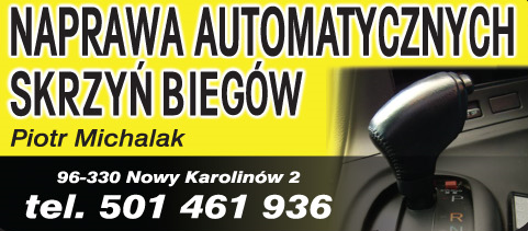 NAPRAWA AUTOMATYCZNYCH SKRZYŃ BIEGÓW Piotr Michalak Nowy Karolinów 