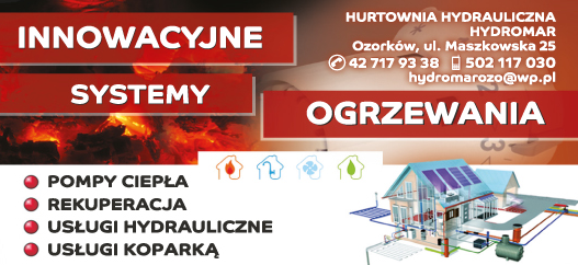 HYDROMAR Hurtownia Hydrauliczna Ozorków Innowacyjne Systemy Ogrzewania