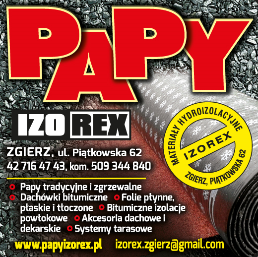 P.H.U. IZOREX Zgierz Materiały Hydroizolacyjne