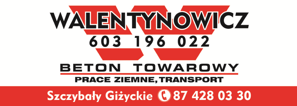 Firma Handlowo-Usługowa Szymon Walentynowicz Giżycko Beton Towarowy / Prace Ziemne / Transport