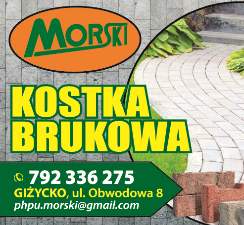 PHPU MORSKI Giżycko Kostka Brukowa