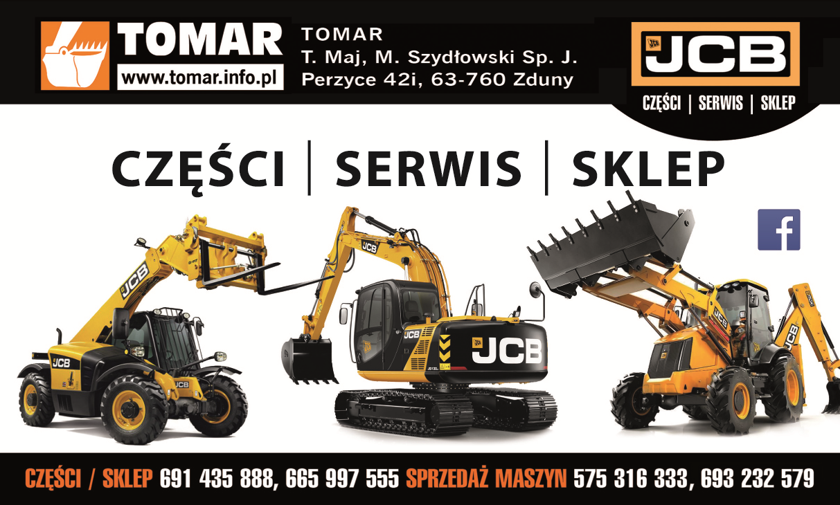TOMAR T. Maj, M. Szydłowski Sp. J. Perzyce Sprzedaż Maszyn / Części / Serwis