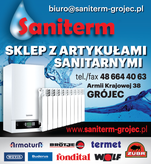 FUH SANITERM S.C. SKLEP Z ARTYKUŁAMI SANITARNYMI Grójec 
