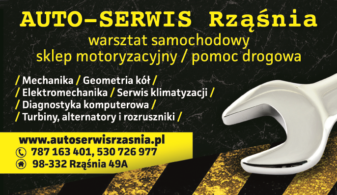 AUTO-SERWIS Rząśnia Warsztat Samochodowy / Sklep Motoryzacyjny / Pomoc Drogowa