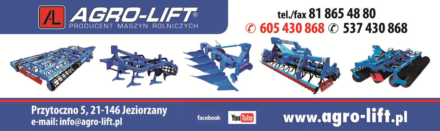 AGRO-LIFT ® Przytoczno Producent Maszyn Rolniczych