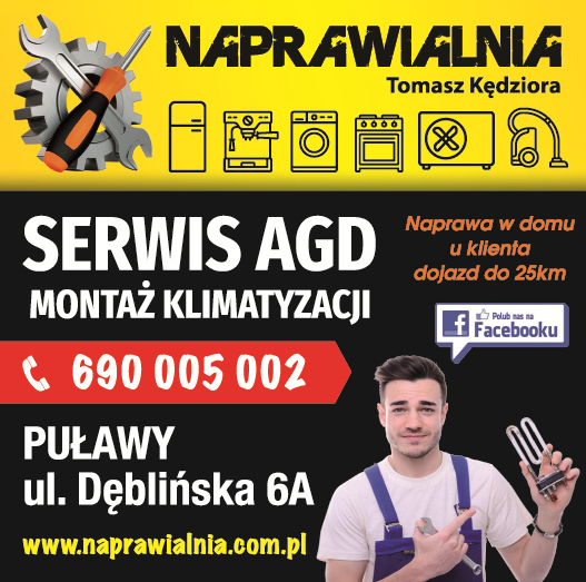 NAPRAWIALNIA Tomasz Kędziora Puławy Serwis AGD / Montaż Klimatyzacji