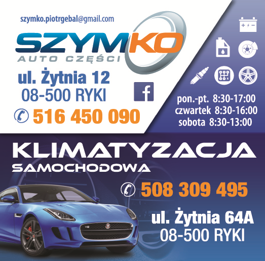 SZYMKO Ryki Auto Części / Klimatyzacja Samochodowa