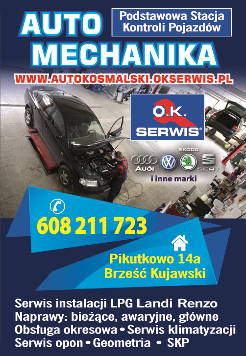 AUTO MECHANIKA Tomasz Kosmalski Pikutkowo Serwis Instalacji LPG / Naprawy / Serwis Klimatyzacji /SKP