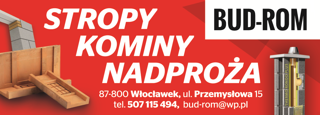 P.P.U. BUD-ROM Włocławek Stropy / Kominy / Nadproża